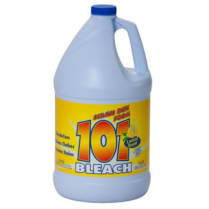 101 Bleach Lemon 128 Oz 6 Ct