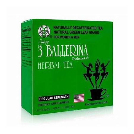 3 Ballerina Herbal Tea 24 box * 30ct